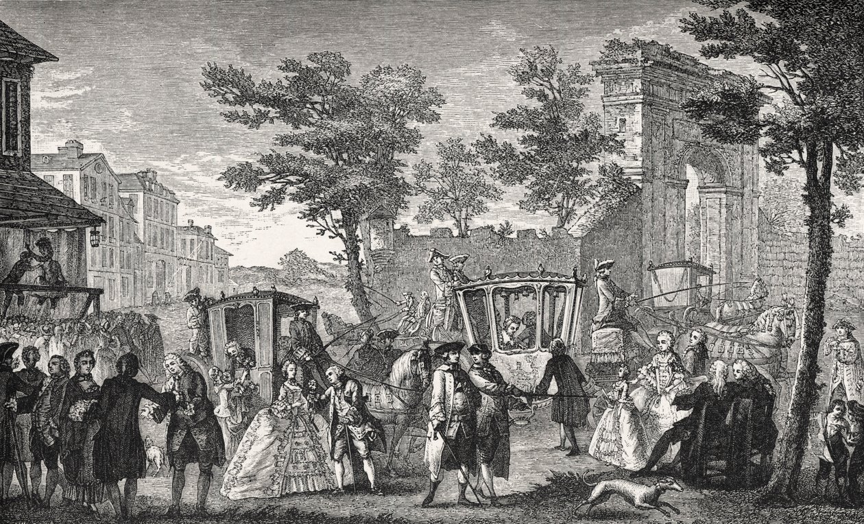 Dagelijks leven in de Franse geschiedenis door Leopold Blonder