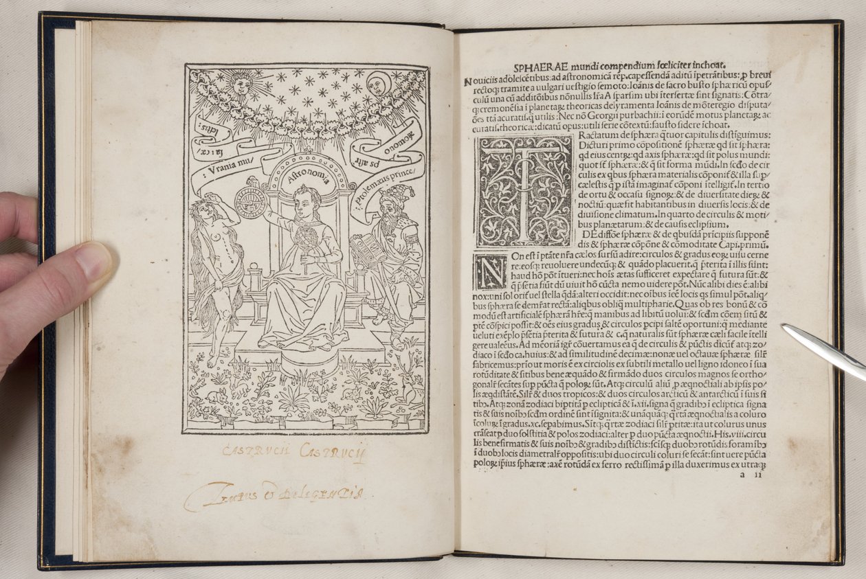 De Sphaera Mundi door Joannes de Sacro Bosco (fl.1230) door Unbekannt