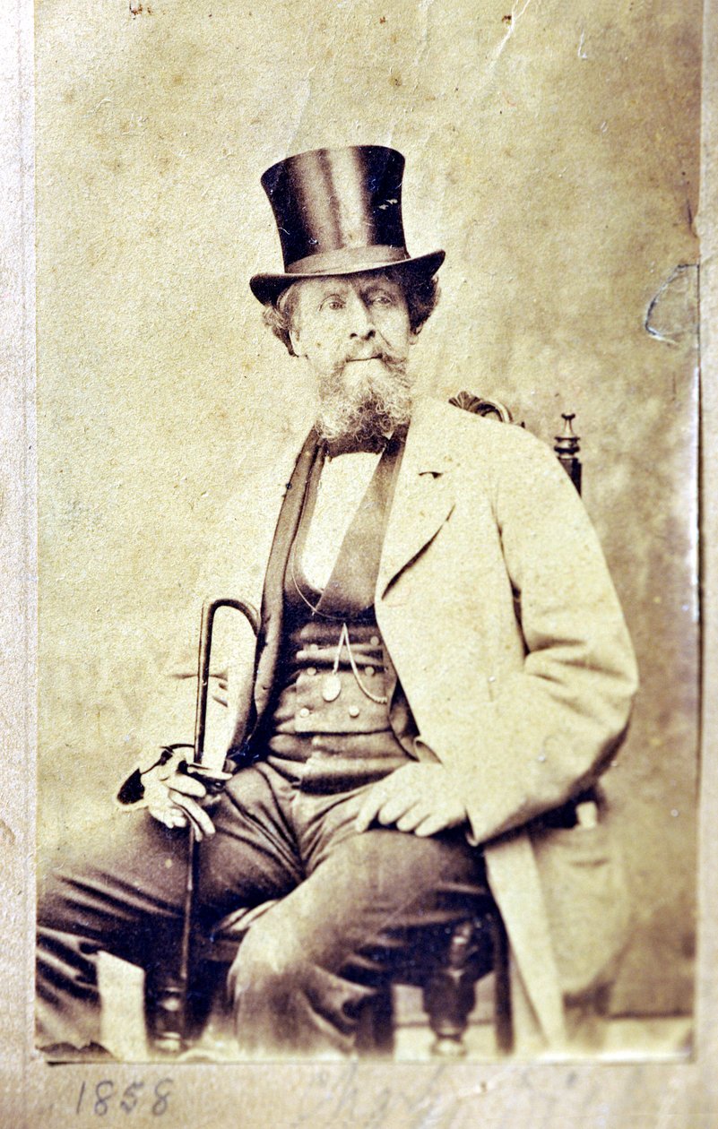 Dickens visitekaartje door Unbekannt