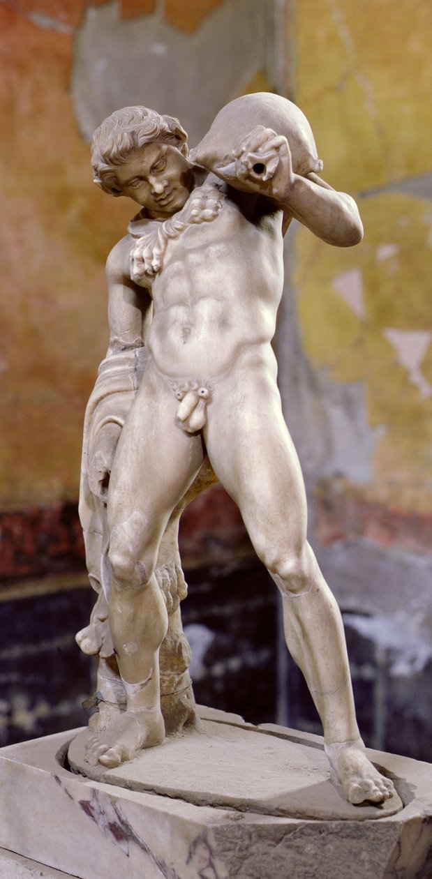Dronken figuur, Romeins (marmer) door Unbekannt