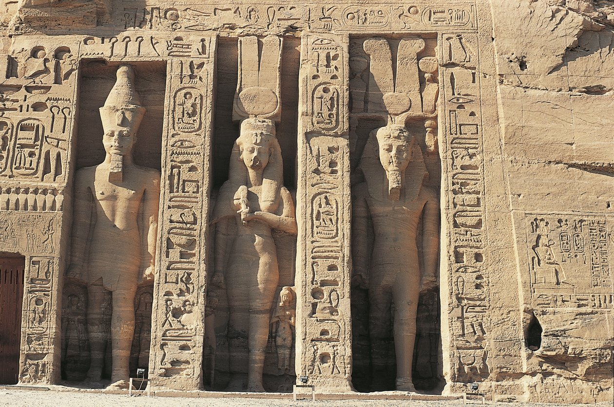 Nubische monumenten bij Abu Simbel (UNESCO Werelderfgoedlijst) door William M. Timlin
