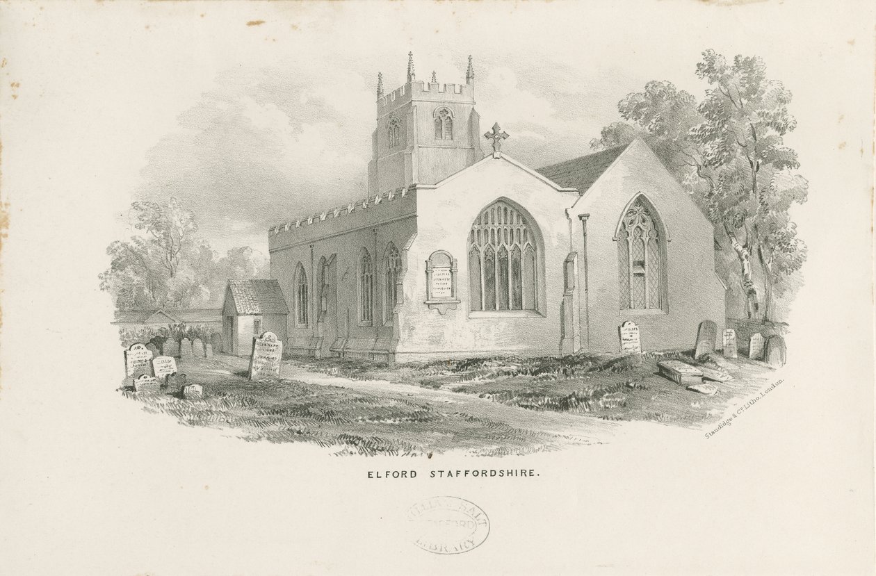 Elford Church door Unbekannt