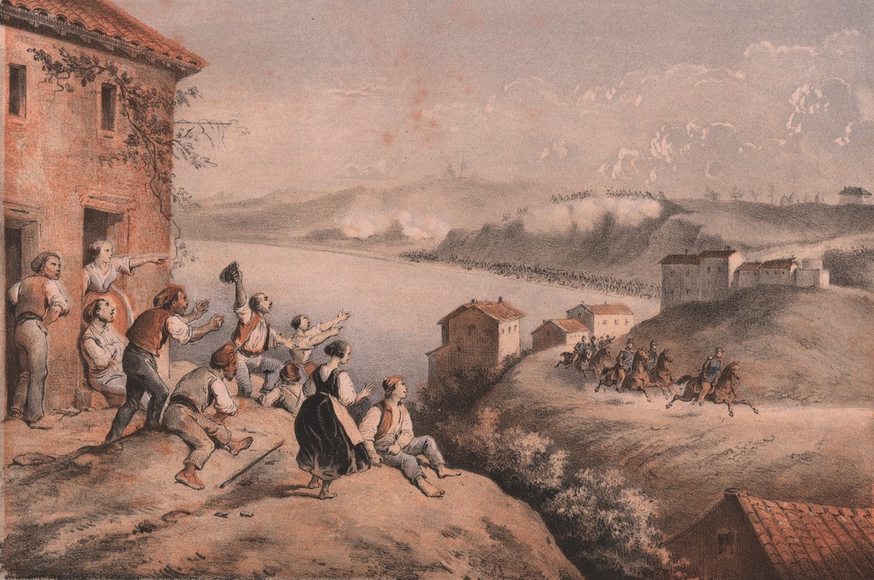Ontsnapping van Generaal Lamoriciere, belegering van Ancona door William M. Timlin