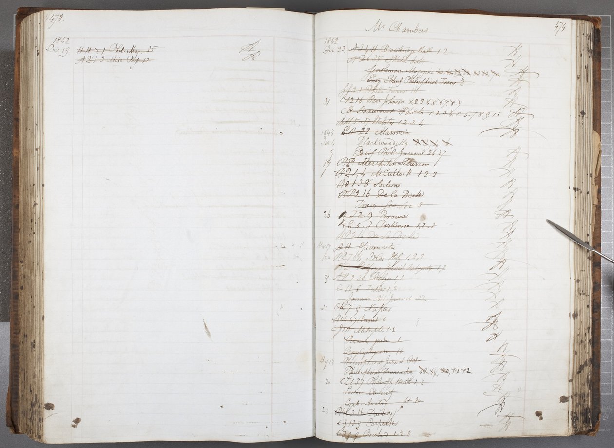 Fol 473-474, Ontvangstboeken van lezers door Unbekannt
