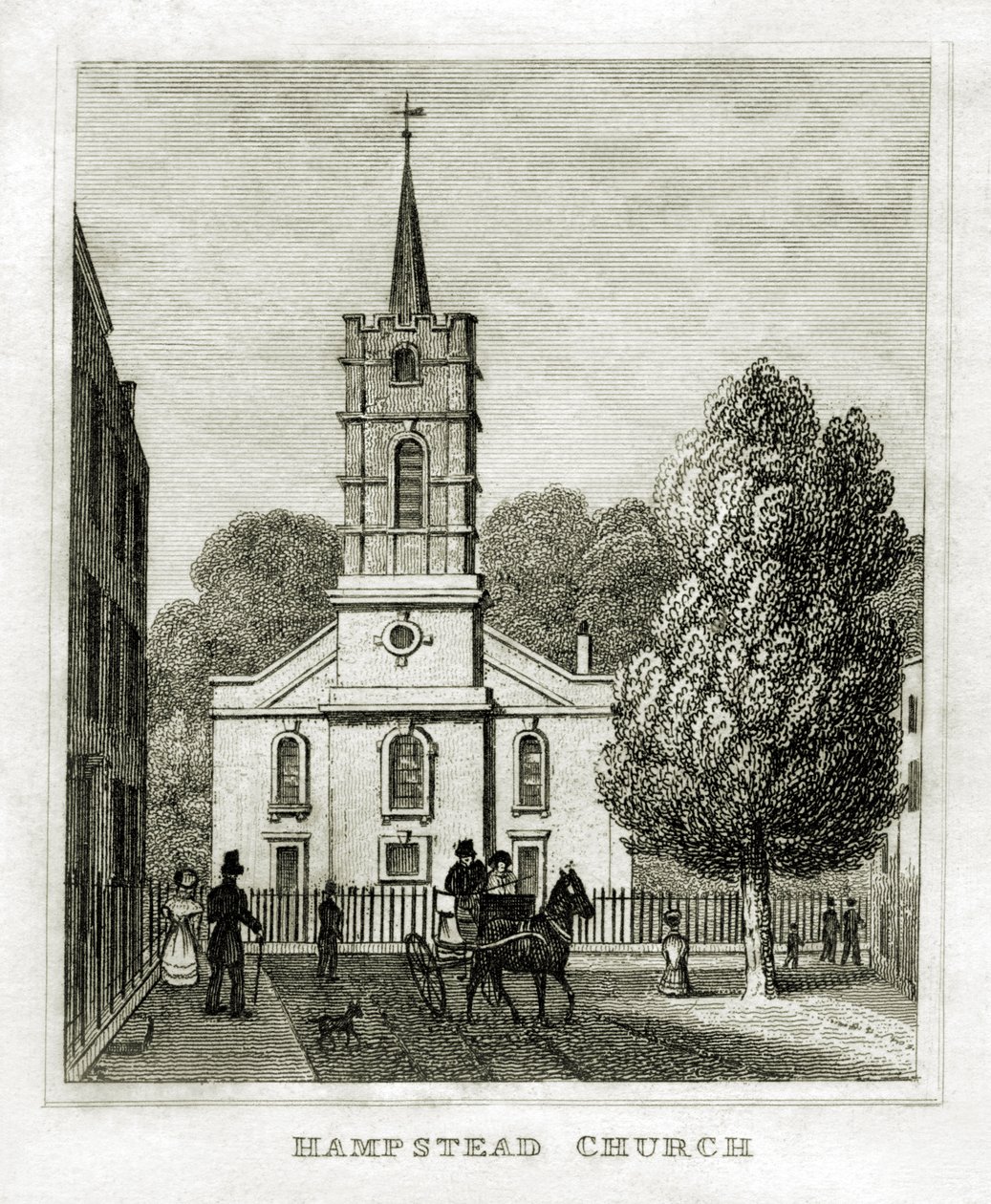 Hampstead Kerk door Unbekannt