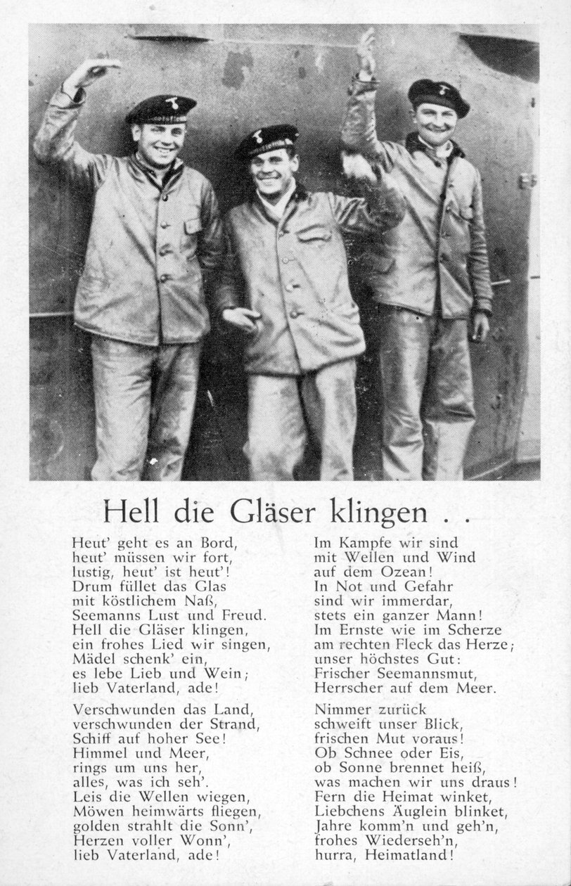 Hell die Glaeser klingen, ansichtkaart door Unbekannt