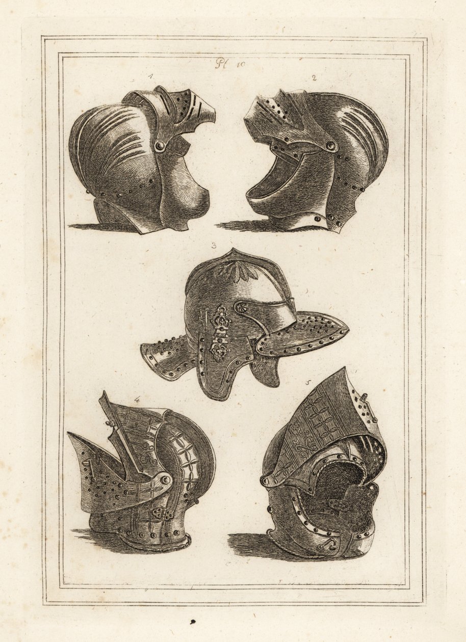 Helm van John de Courcy, Graaf van Ulster 1,2, Oliver Cromwell