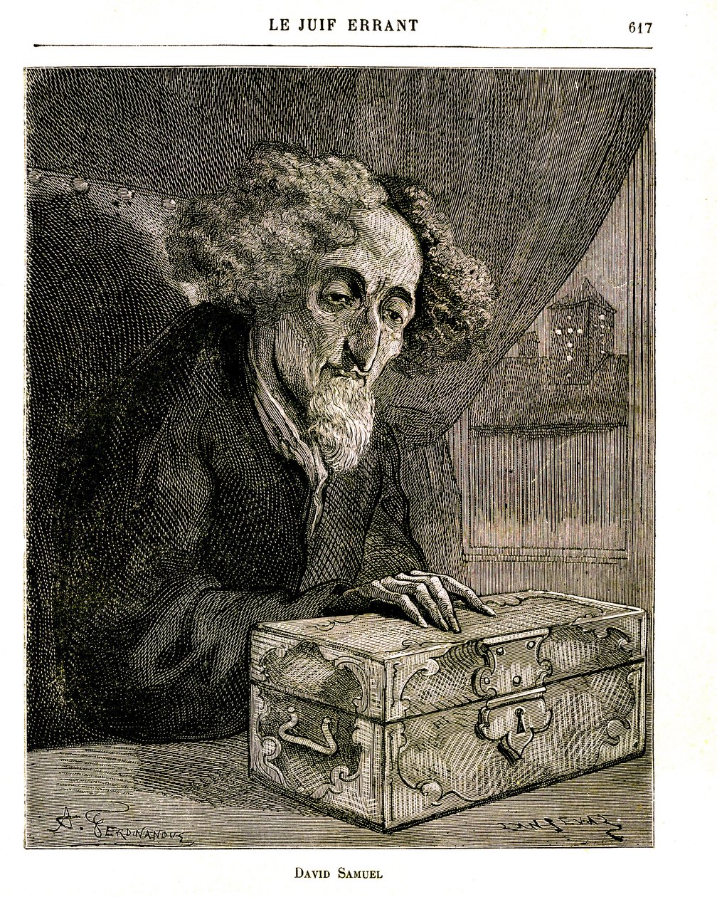 Illustratie van Eugene Sue