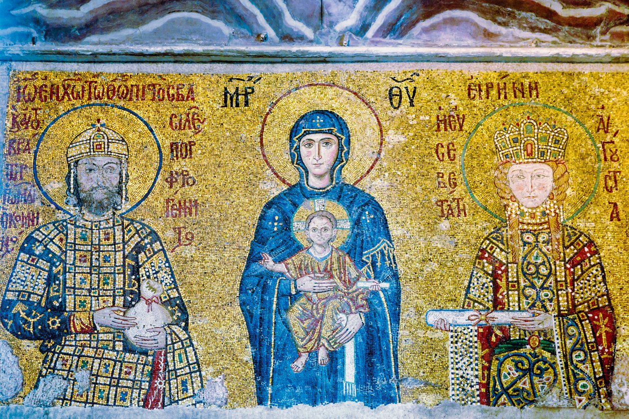 Istanbul, Turkije, Hagia Sophia (foto) door Unbekannt
