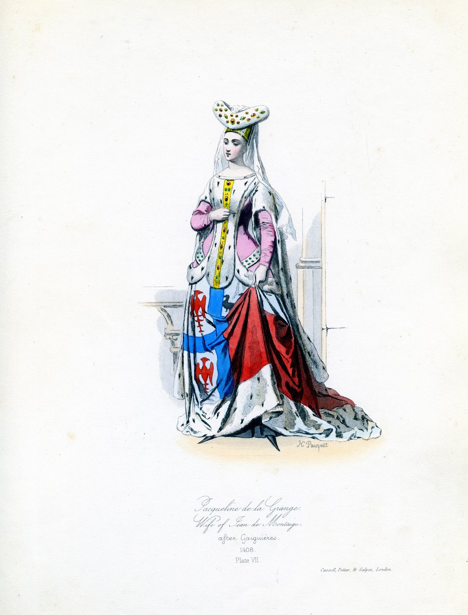 Jacqueline de la Grange door Lancelot Volders