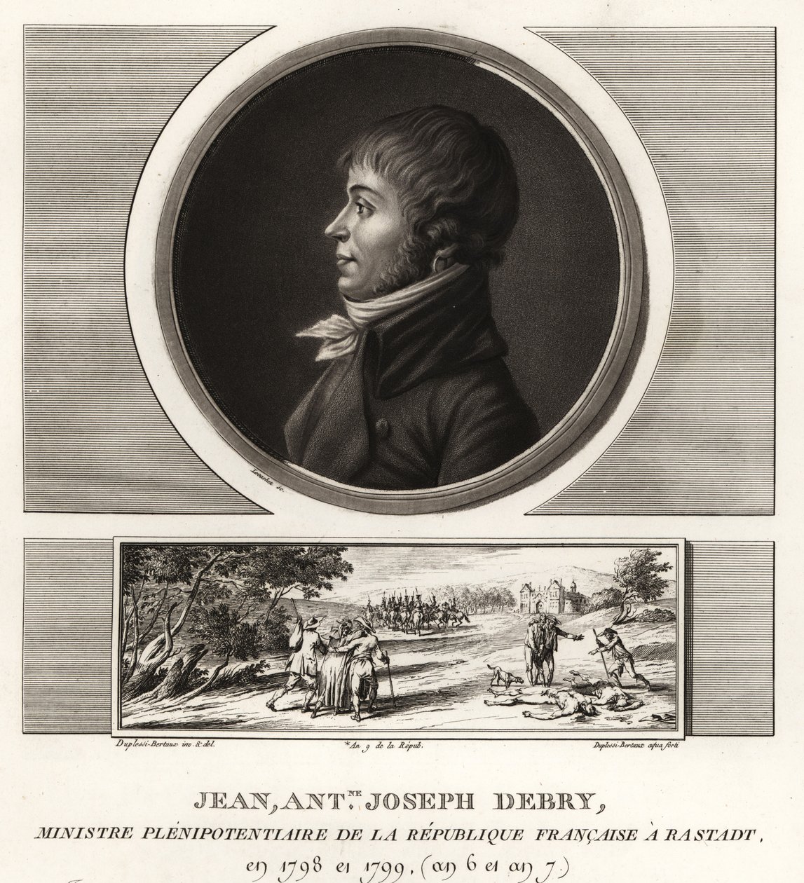 Jean Antoine Joseph Debry, Gevolmachtigd Minister van de Franse Republiek, redenaar door Unbekannt