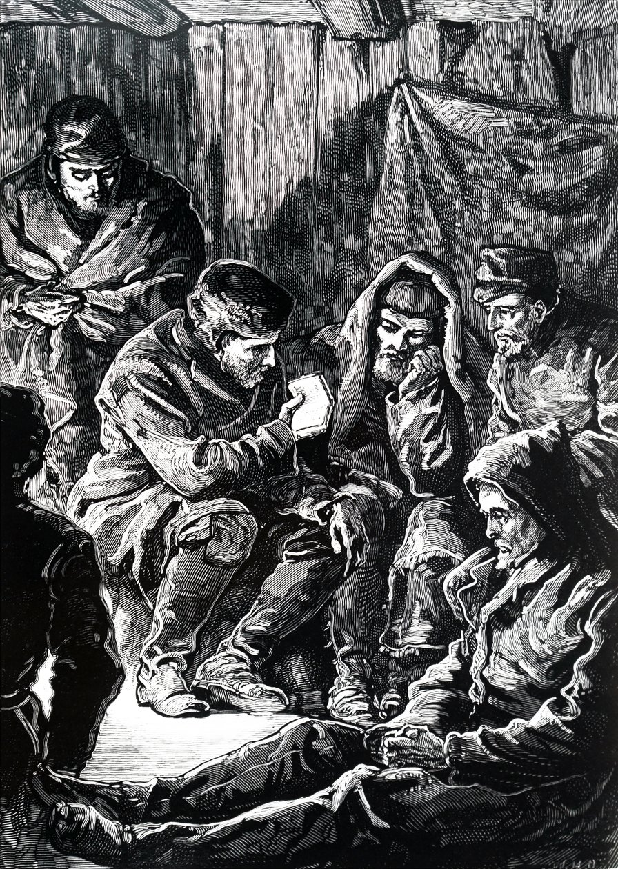 John Richardson tijdens een Franklin overland arctische expeditie door Unbekannt