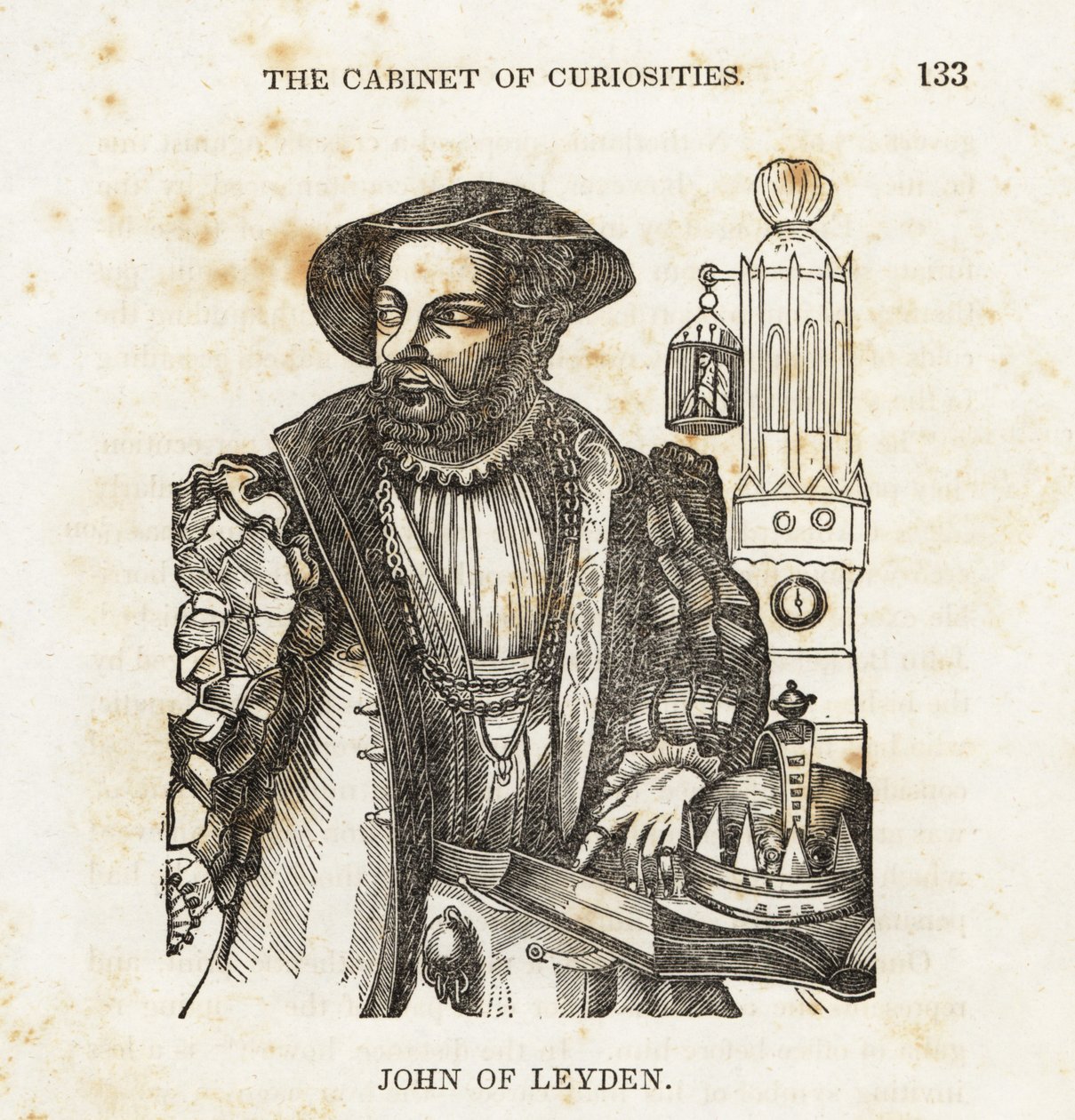 Jan van Leiden, Nederlandse Anabaptistische leider door Unbekannter Künstler