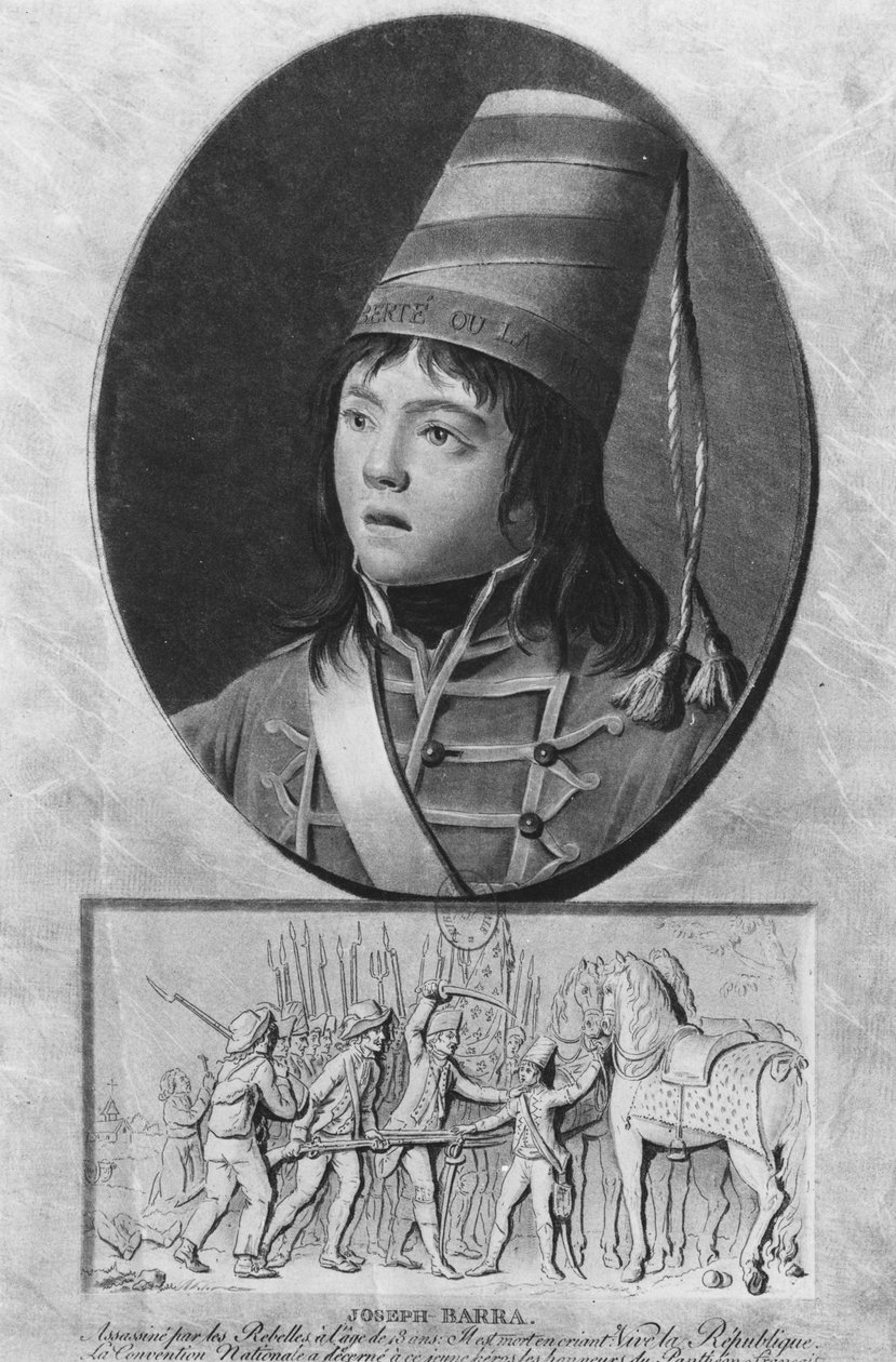 Joseph Bara of Barra (1779 - 1793), Franse soldaat. door Unbekannt