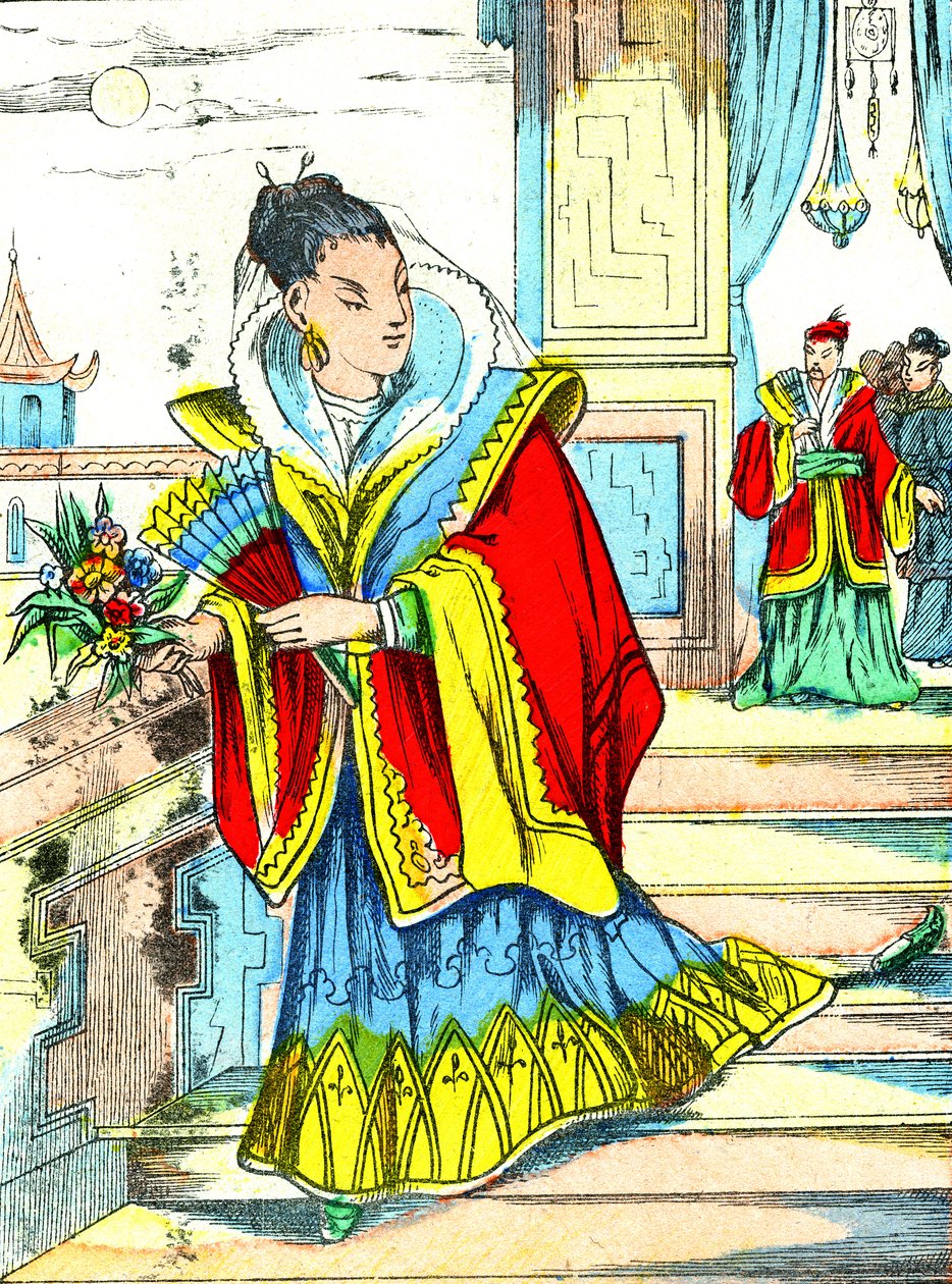 La Cendrillon Japonaise - De Japanse Assepoester door Unbekannter Künstler