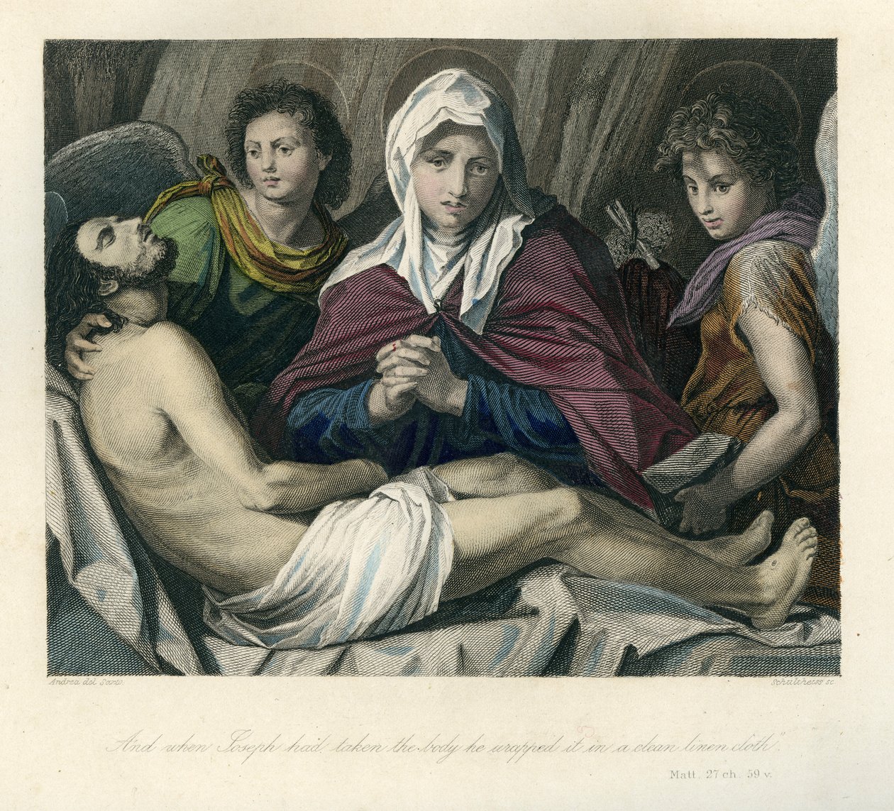 Rouw om Christus - Bijbel, Nieuwe Testament door Unbekannter Künstler