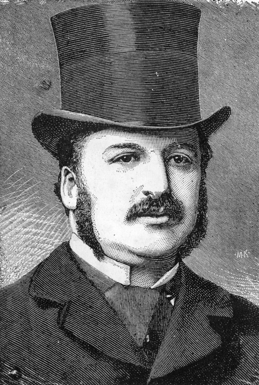 Leopold de Rothschild door Leopold Blonder