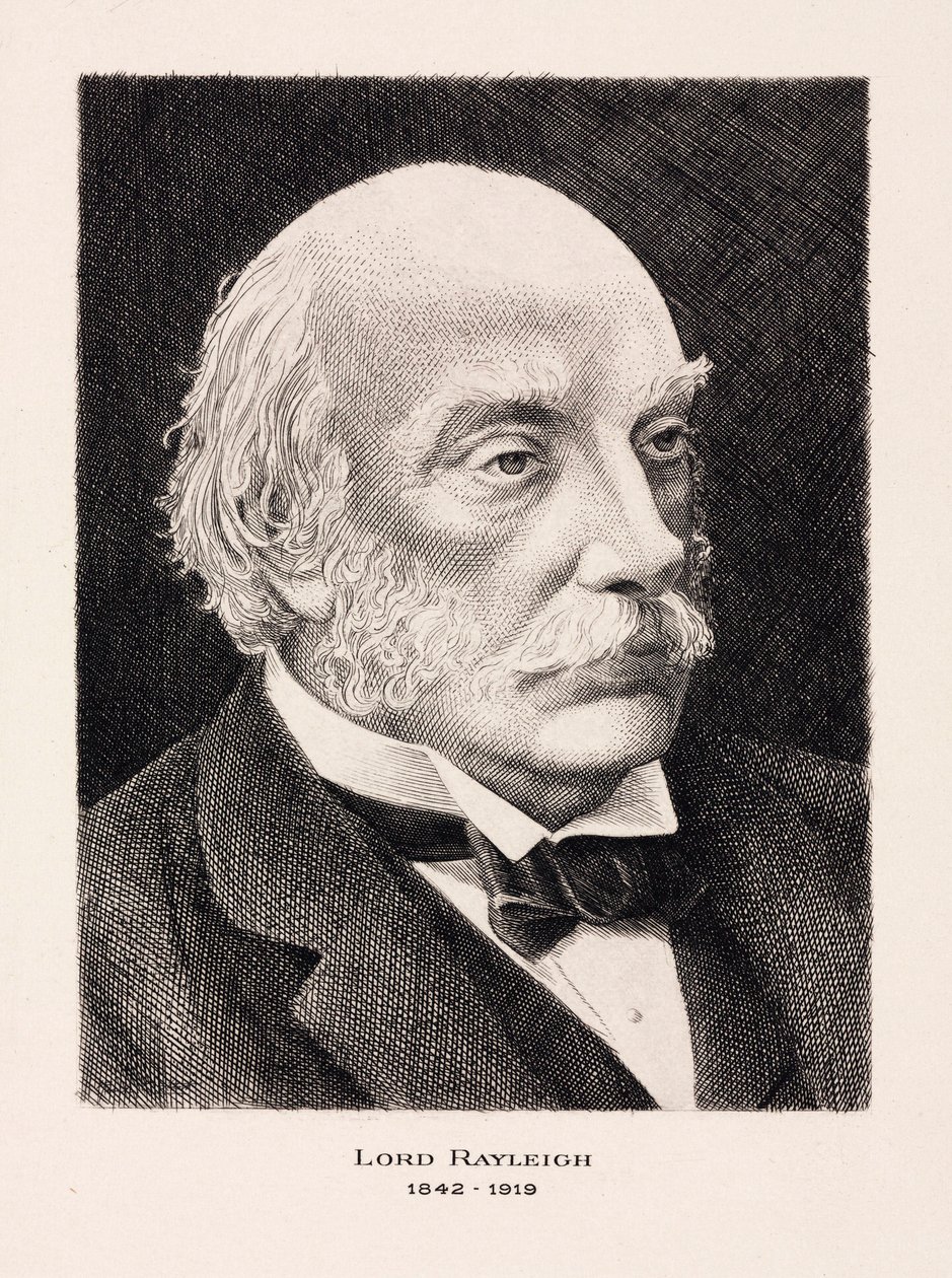 Lord Rayleigh, Engelse wiskundige en natuurkundige door Unbekannt