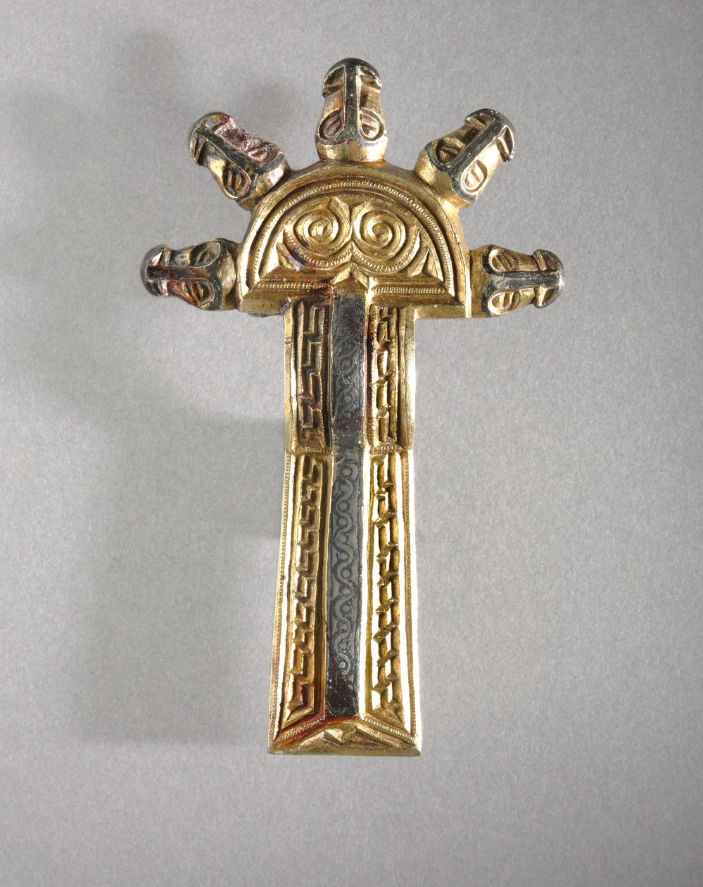 Paar Fibulae, Alemannisch, 500-600 door Unbekannt