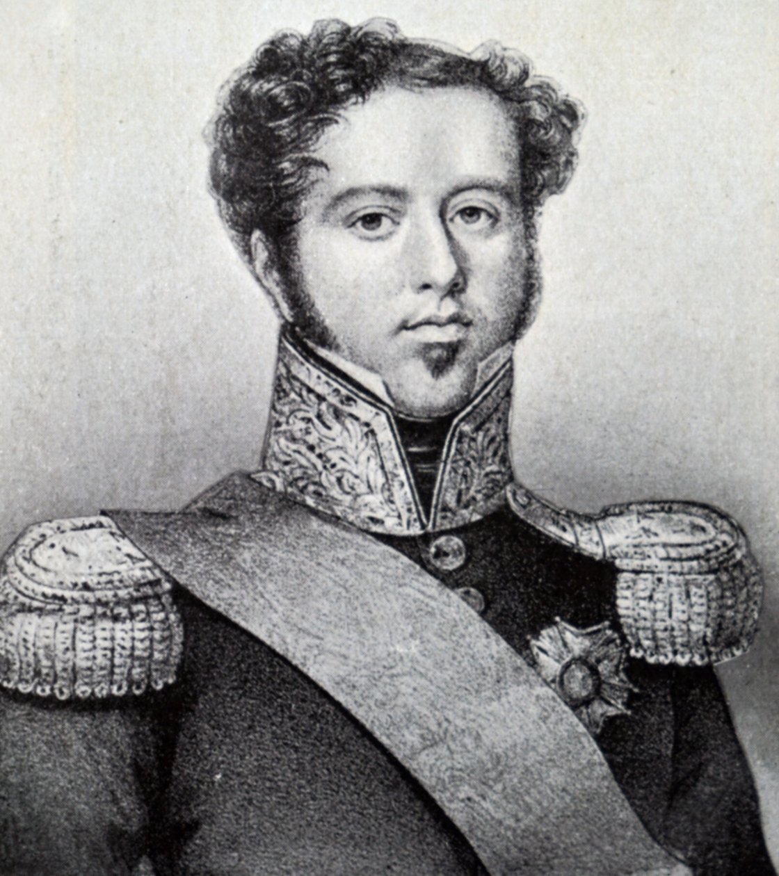 Pedro I van Brazilië door Unbekannt
