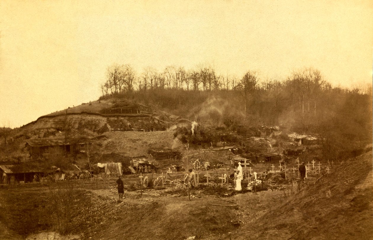 Foto uit een persoonlijk album van een infanterieluitenant tijdens de eerste maanden van de Eerste Wereldoorlog door Unbekannt