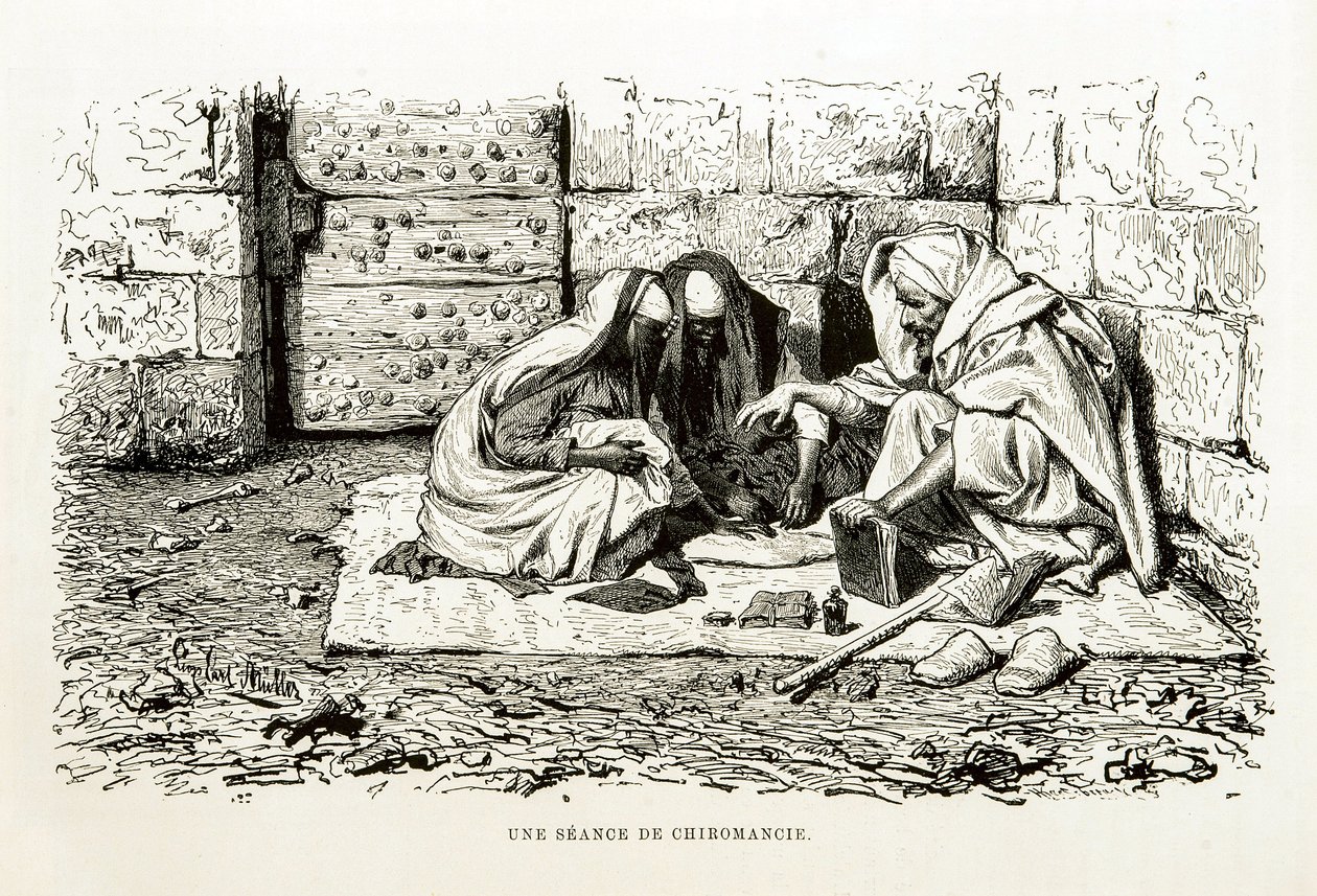 Piraterij in Egypte - Illustratie uit de Atlas van Egypte door Unbekannter Künstler