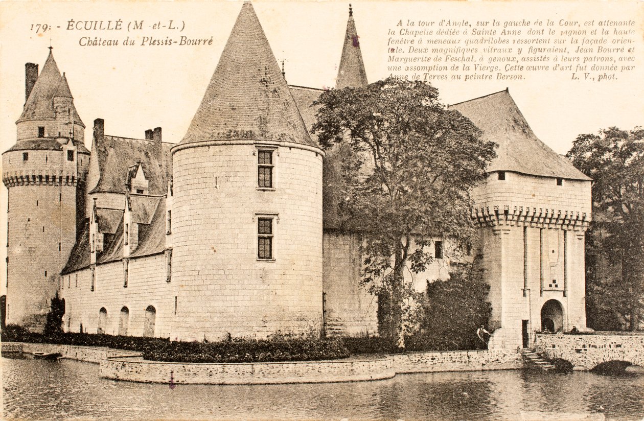 Château de Plessis Bourré, Écuillé, Maine-et-Loire, Pays de la Loire, Frankrijk door William M. Timlin