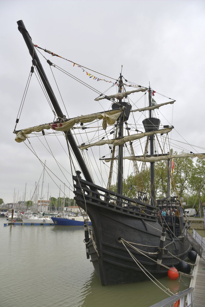Replica van de karveel 
