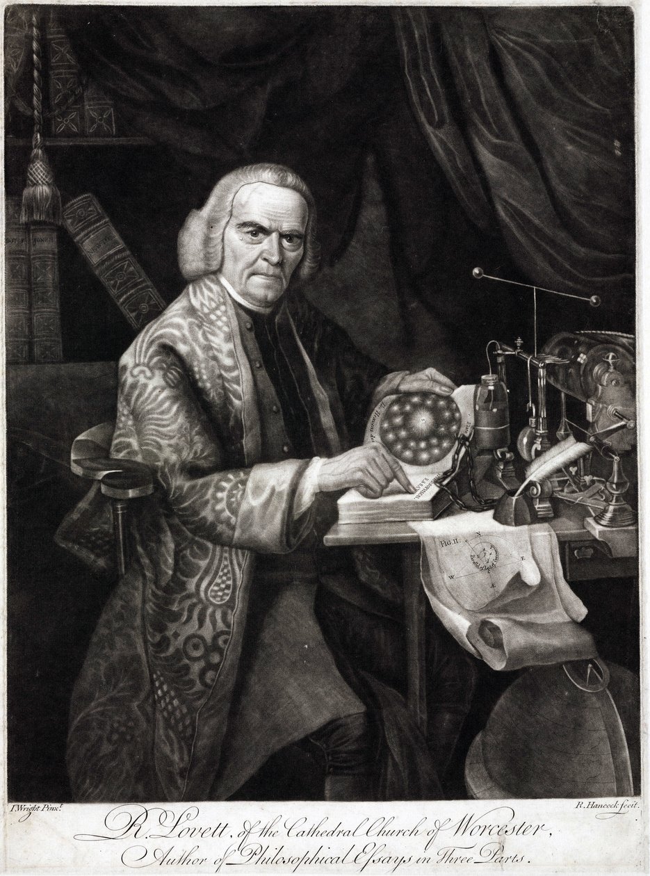 Richard Lovett, Britse natuurkundige, ca. 1750-1780 door Unbekannt
