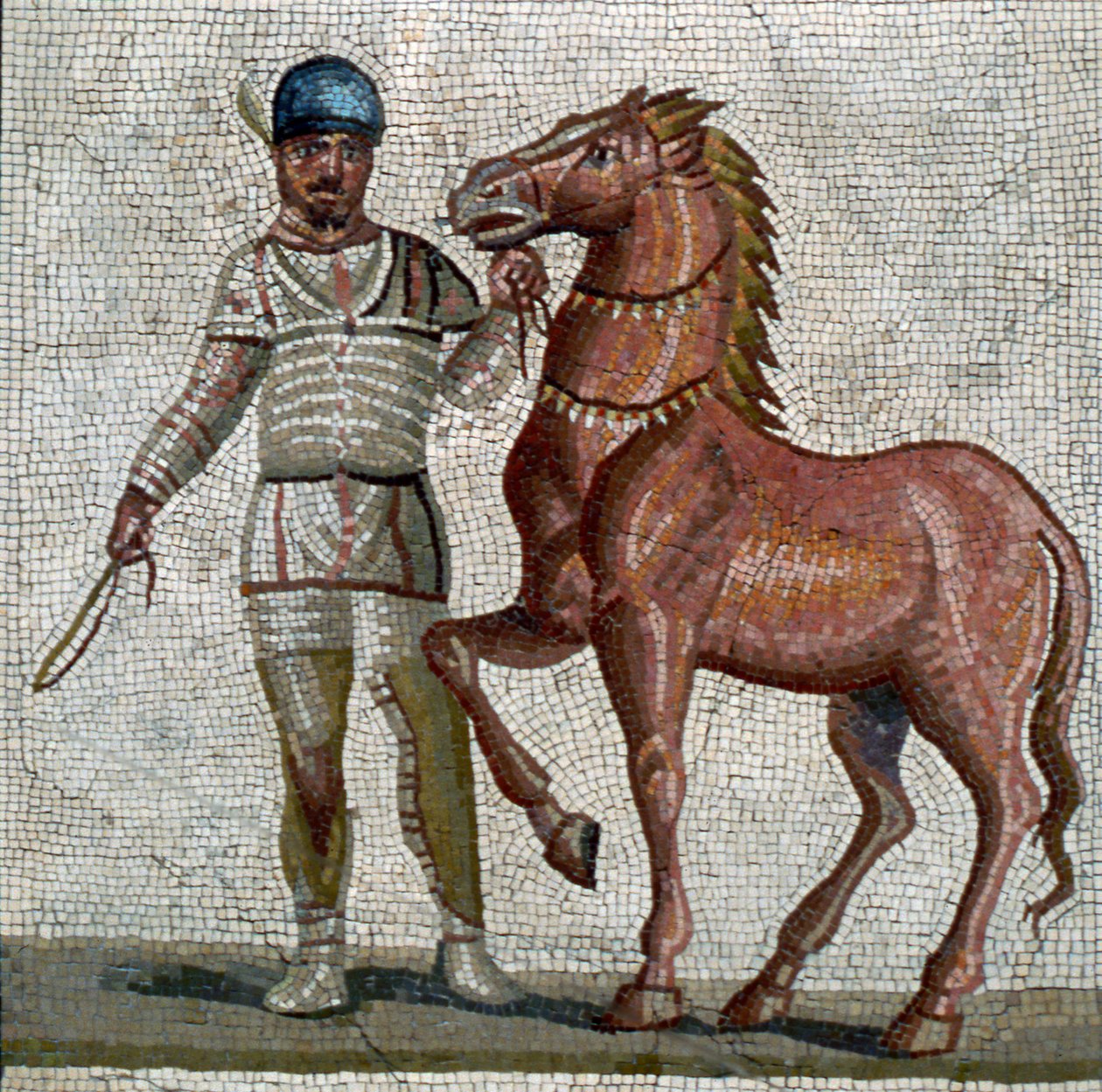 Romeinse wagenmenner, ca. 2e-3e eeuw na Chr. door Unbekannt