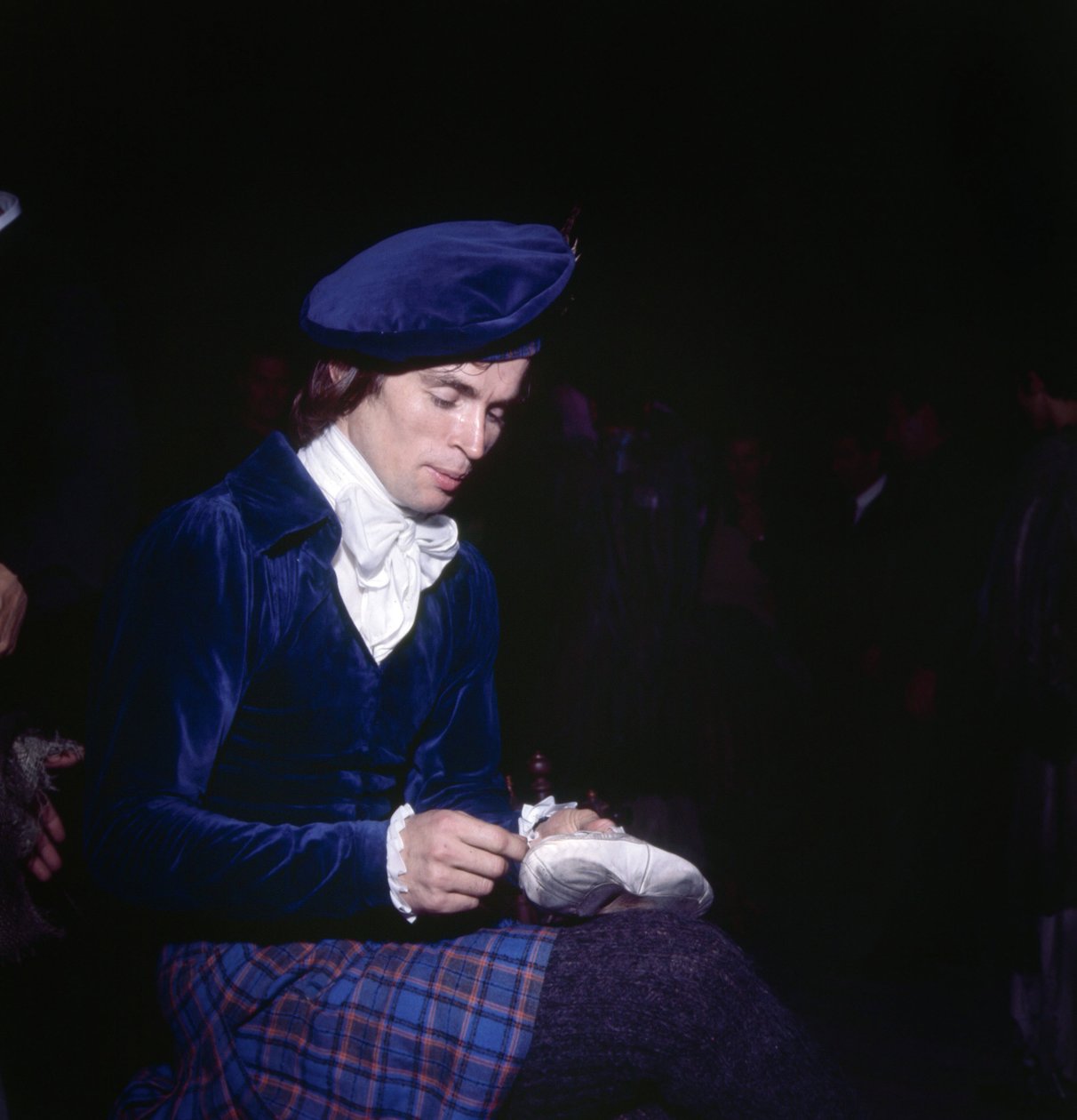 Rudolf Nureyev en Carla Fracci in Teatro alla Scala, Milaan door David Mosé