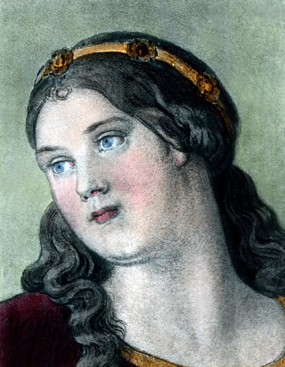 Heilige Elizabeth als tiener door Unbekannter Künstler