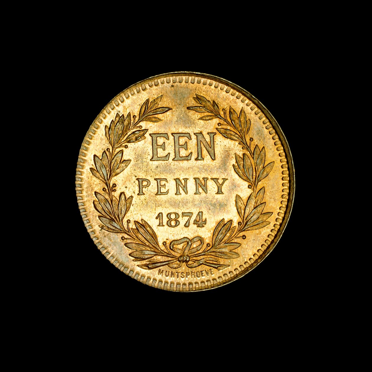 Zuid-Afrikaanse 1 koperen penny, Koningin Victoria door Unbekannt