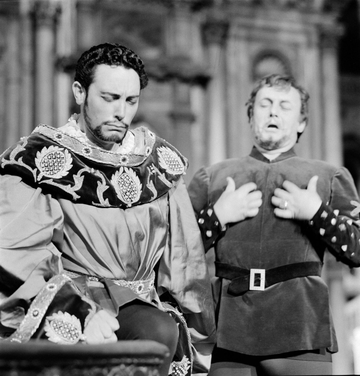 Teatro La Fenice: Otello - de operazangers Mario Del Monaco - Palazzo Ducale - Venetië - 1960 door Unbekannt