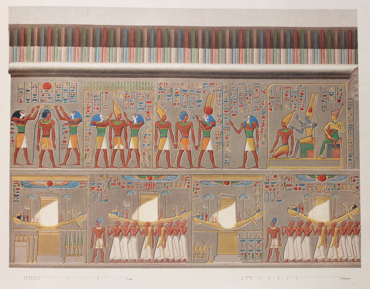 Thebe: Karnak, close-up door Unbekannt
