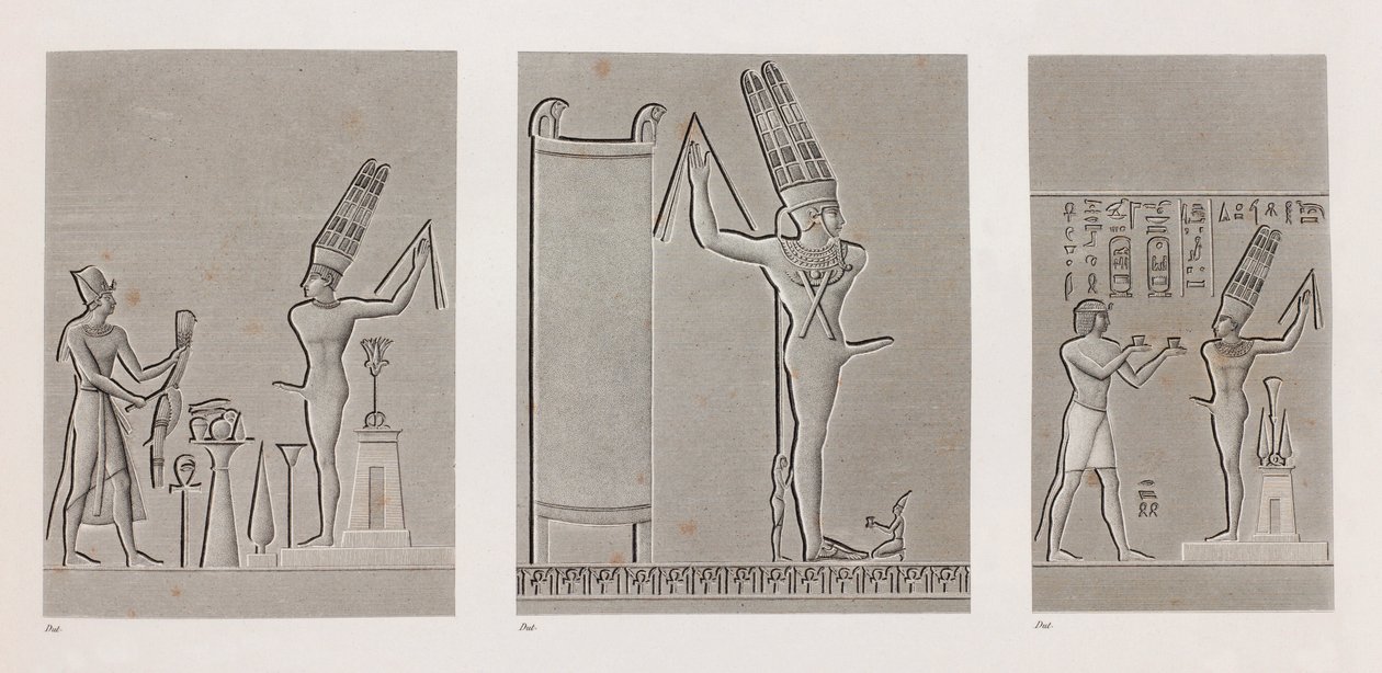 Thebe, Karnak detailserie door Unbekannt