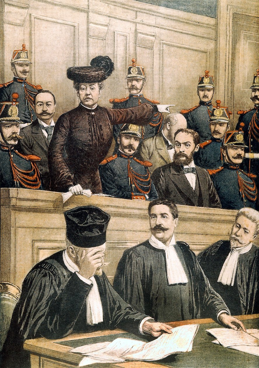 Proces van de familie Humbert in Parijs: Humbert-affaire door Juste Lisch