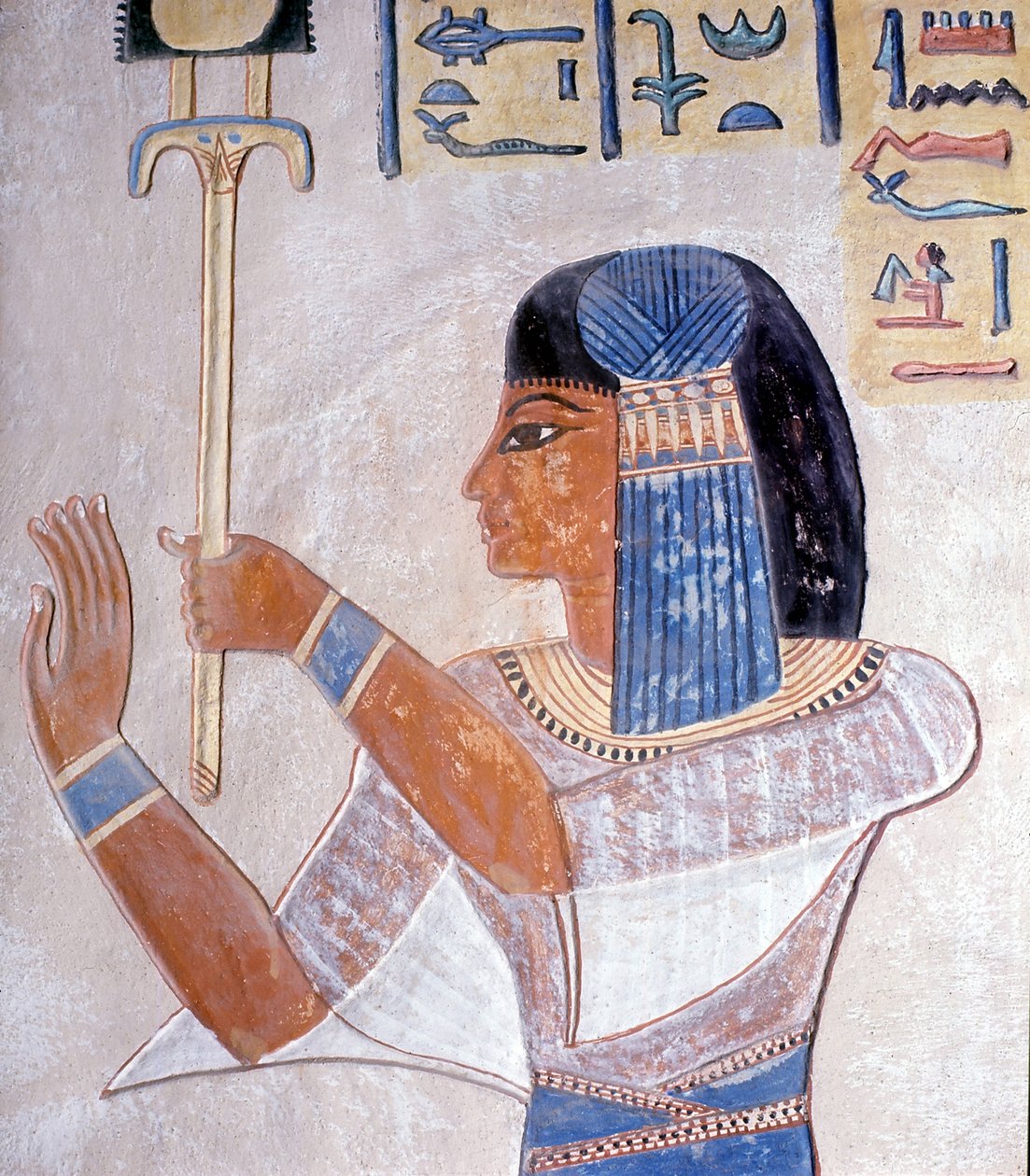 Vallei der Koninginnen, een zoon van RAMSES II. Site van Luxor, Egypte door Leopold Blonder