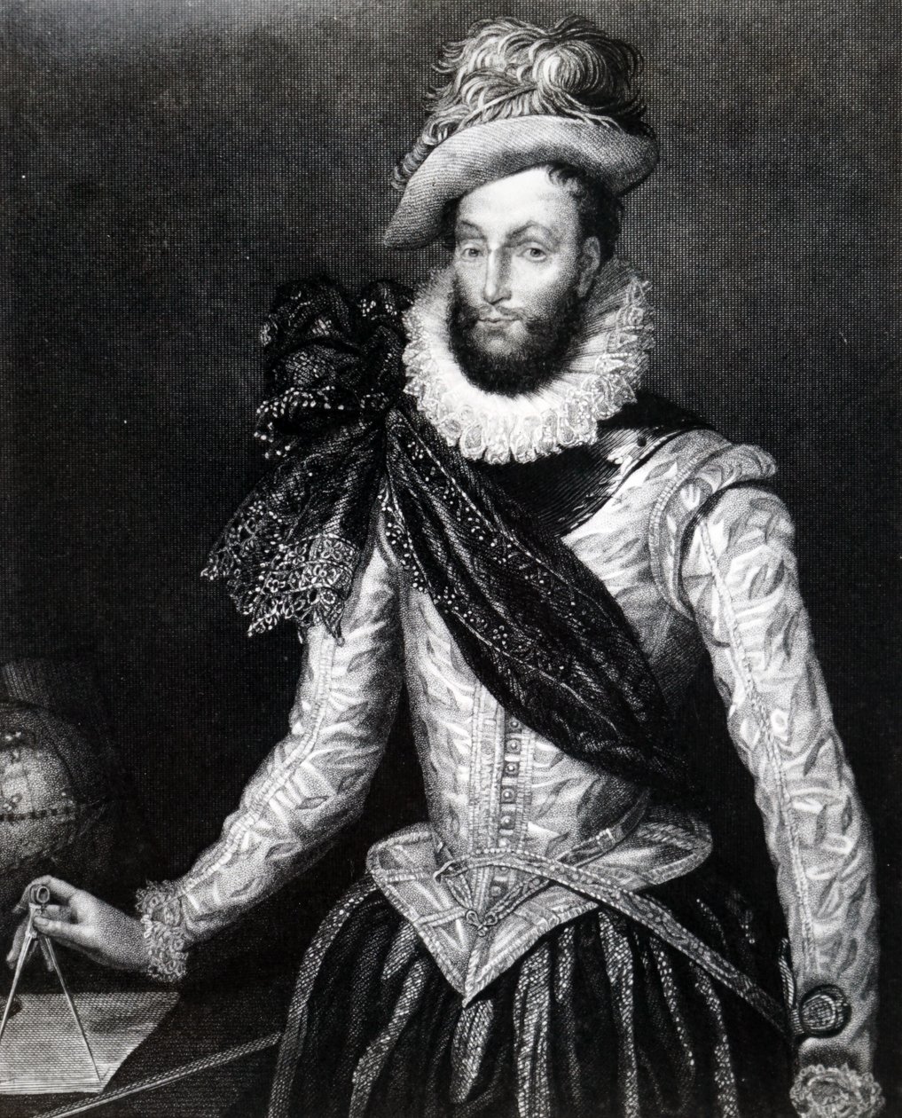 Walter Raleigh. door Unbekannt