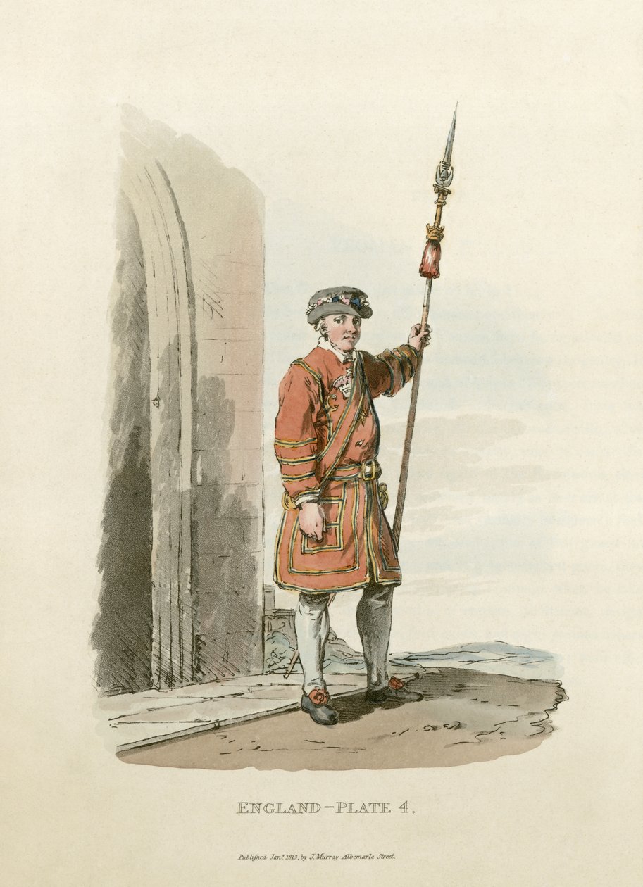 Yeoman van de wacht door Unbekannter Künstler