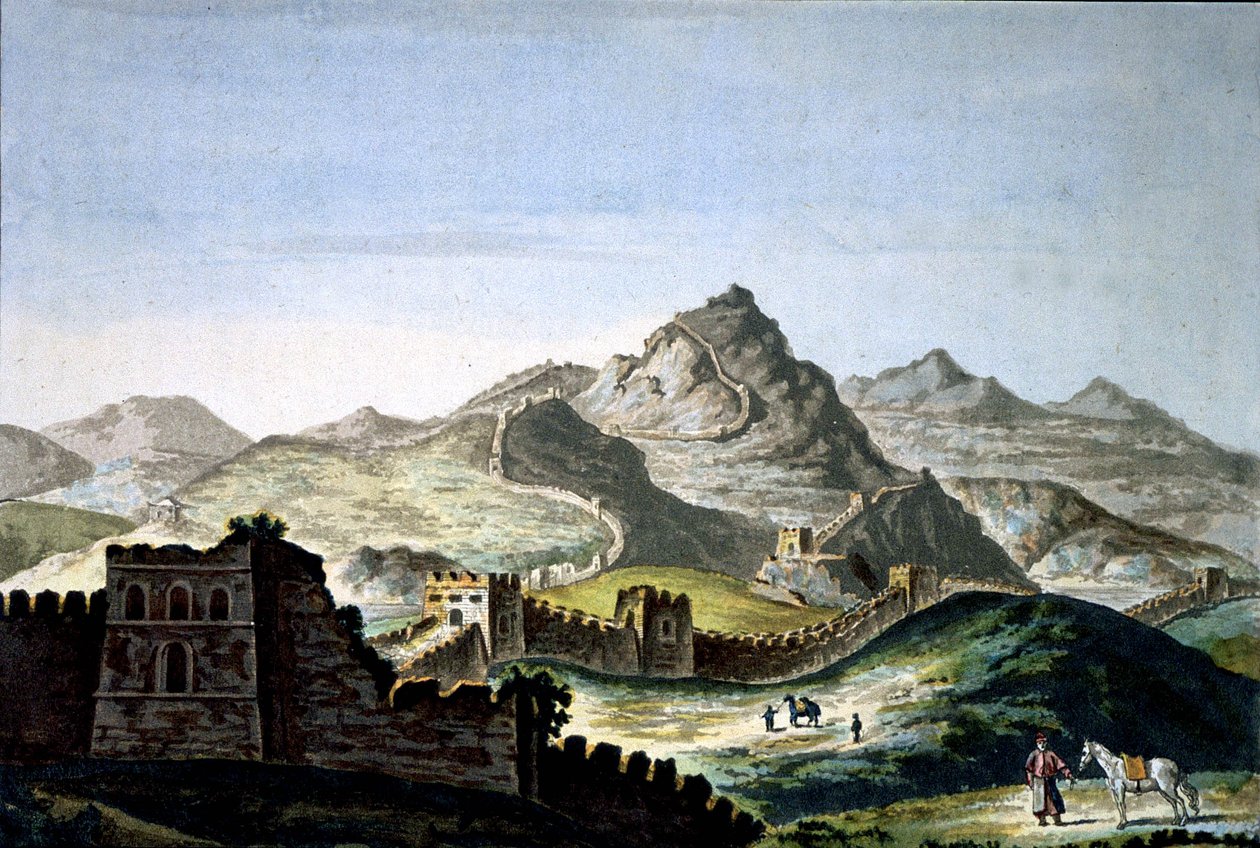 De Grote Muur van China door Unbekannter Künstler