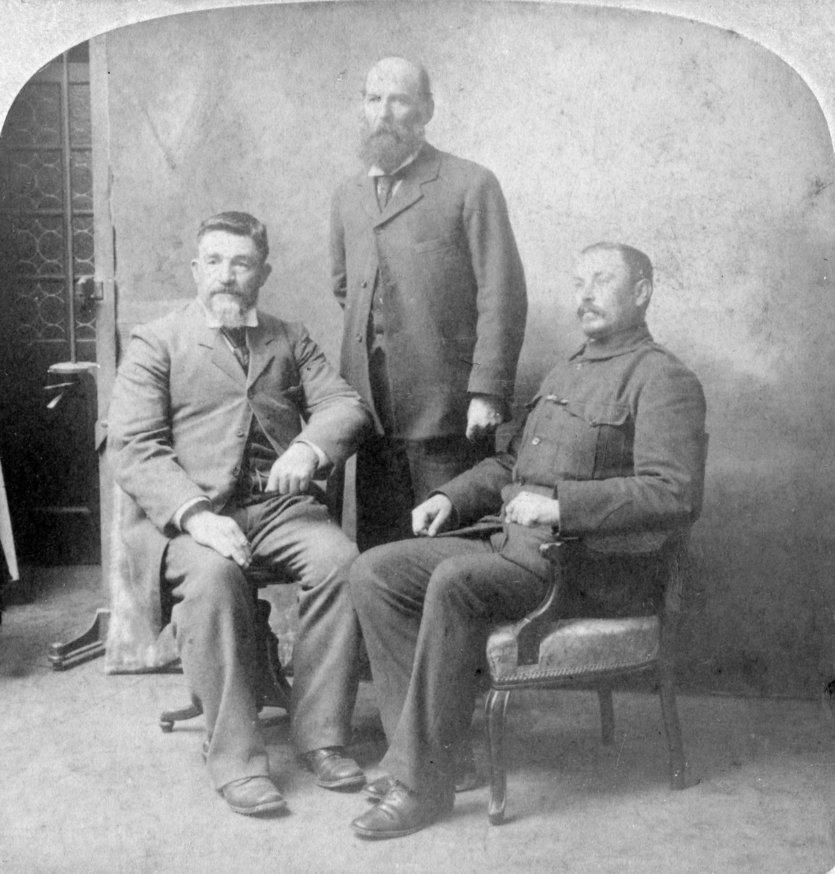 Boerencommandanten, Zuid-Afrika, Boerenoorlog, 1902 door Underwood and Underwood
