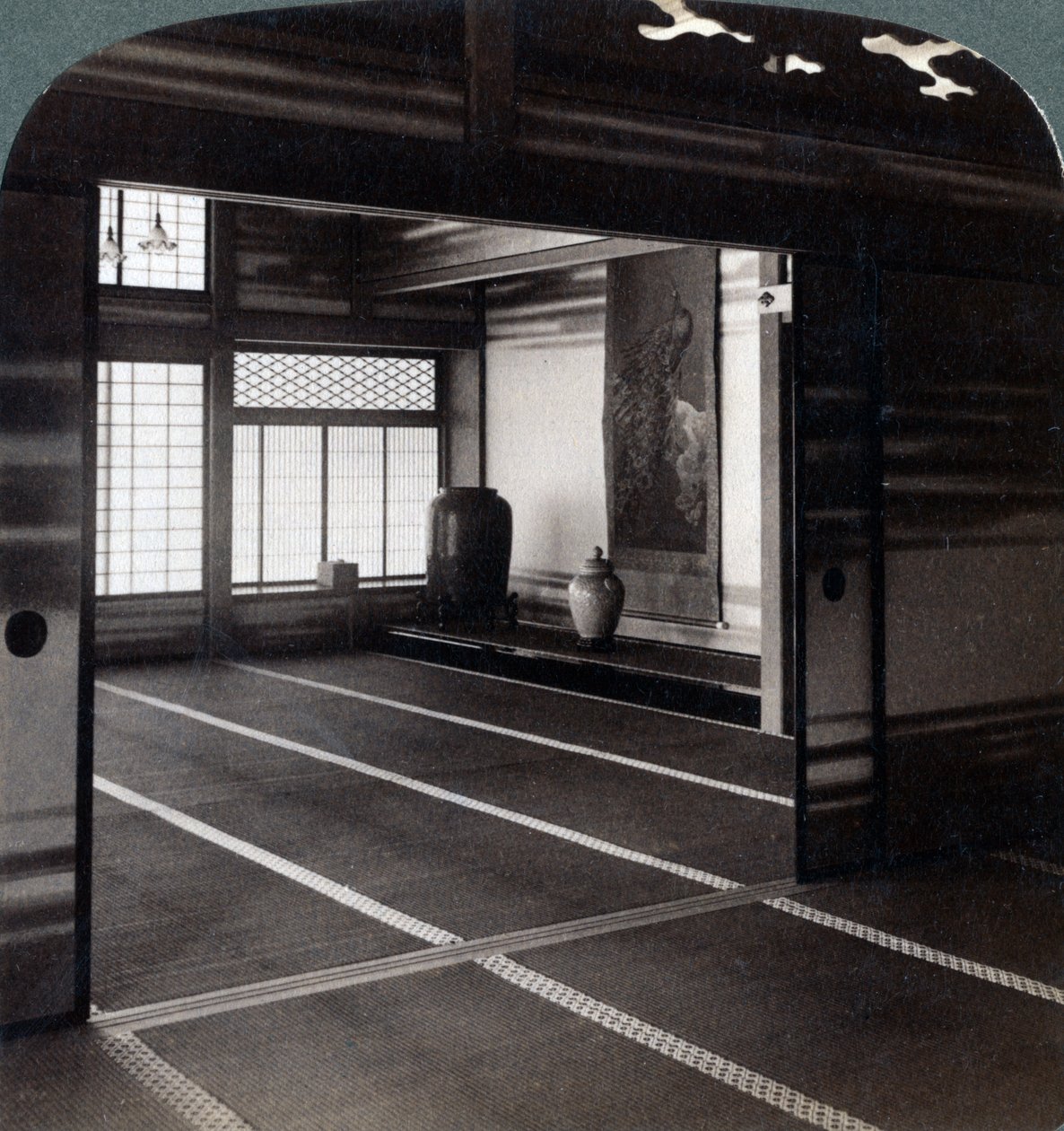 Huis van graaf Okuma, Tokio, Japan door Underwood and Underwood