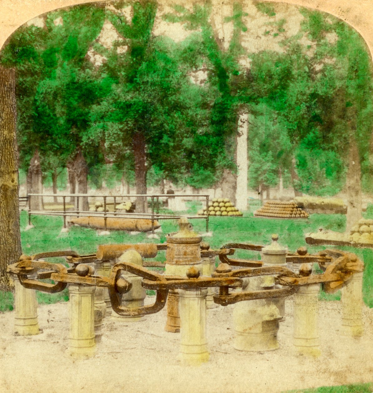 De Grote Ketting, Trophy Point, West Point, New York, VS, 1901 door Underwood and Underwood