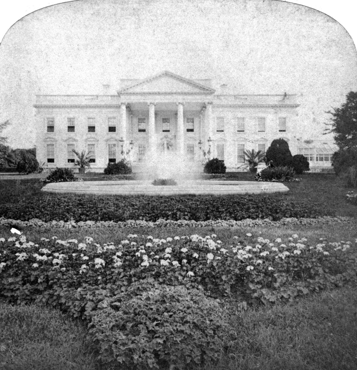 Het Witte Huis, Washington, DC, VS, begin 20e eeuw door Underwood and Underwood