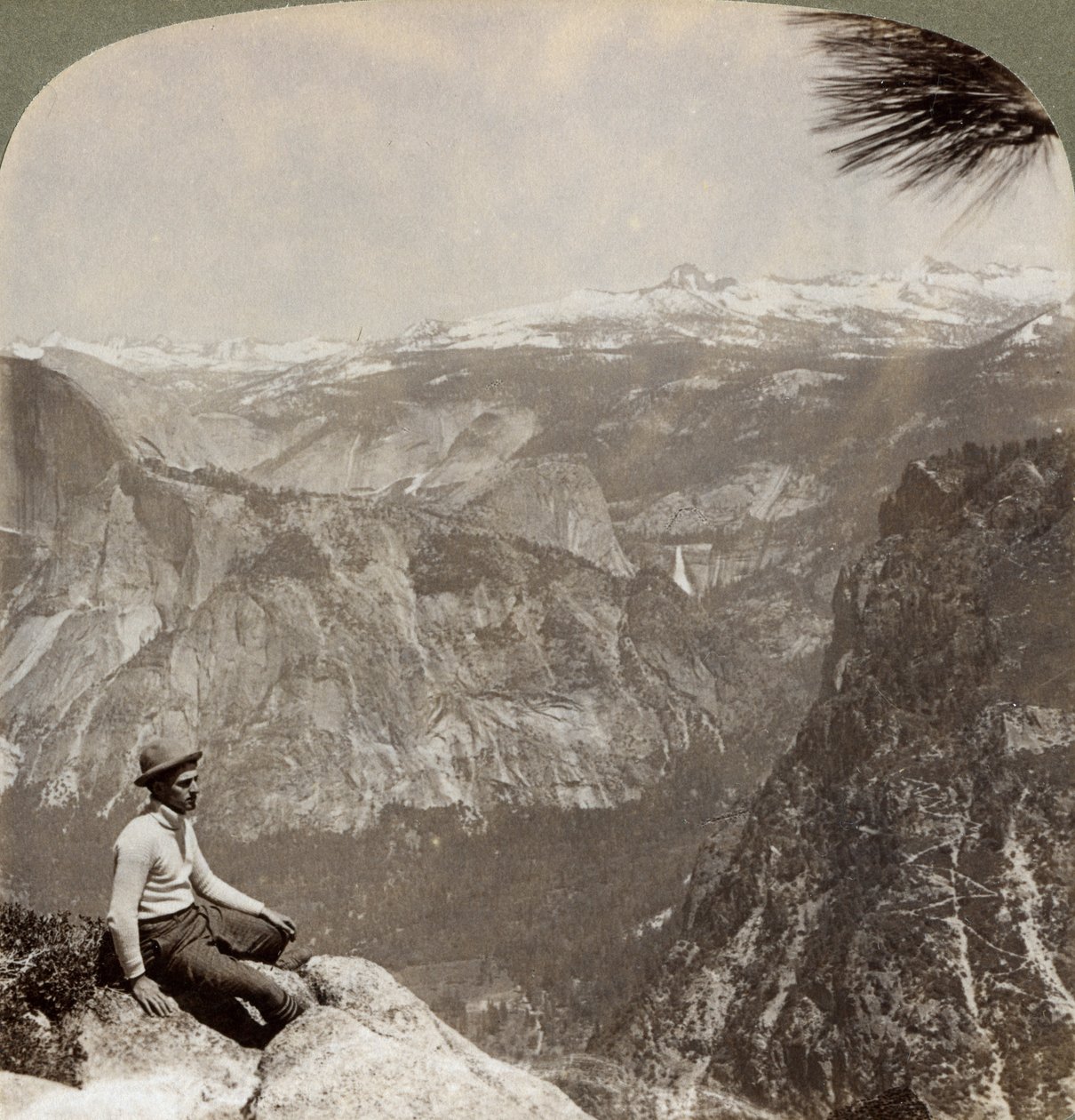 Yosemite Valley, Californië, VS door Underwood and Underwood