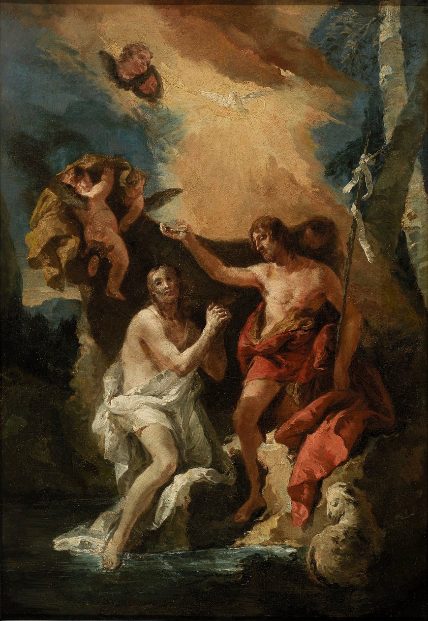 Doop van Christus door Unidentified
