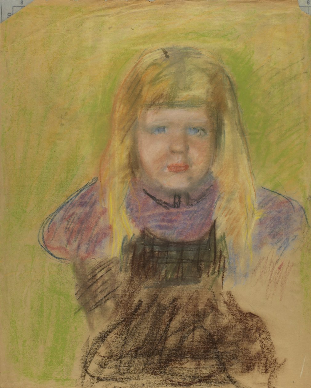 Meisje met Blond Haar door Unidentified