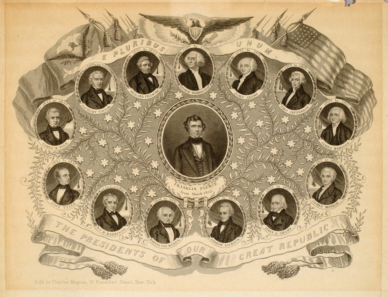 De presidenten van onze grote republiek door Unidentified