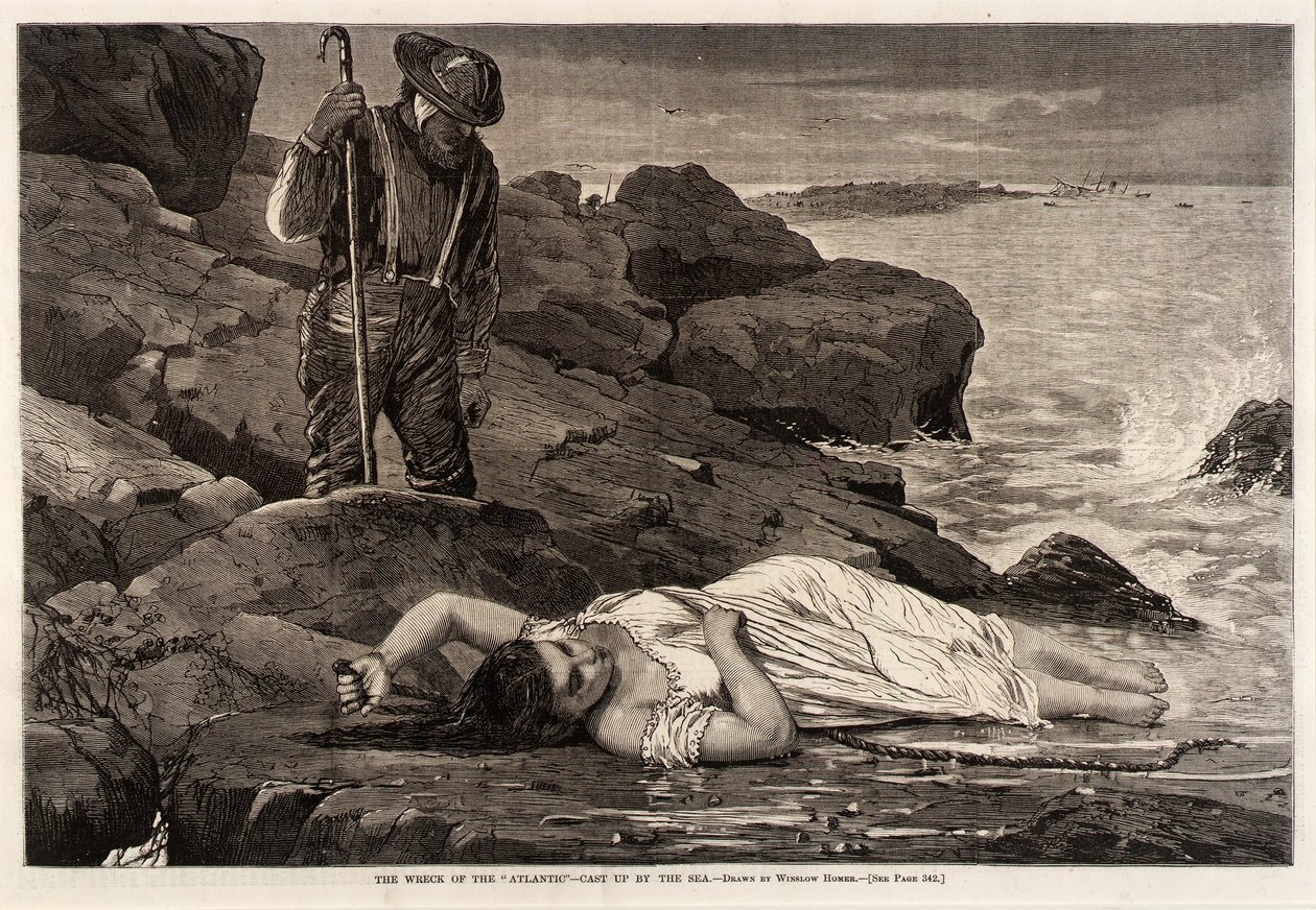 Het wrak van de Atlantische Oceaan - Opgeworpen door de zee door Unidentified